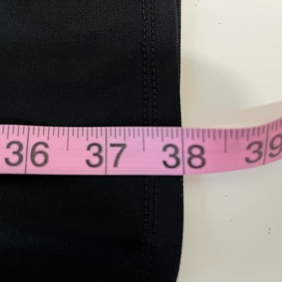 Ann Taylor Loft Black V Neck Button Short Sleeve A Line Dress - Picture 13 of 16